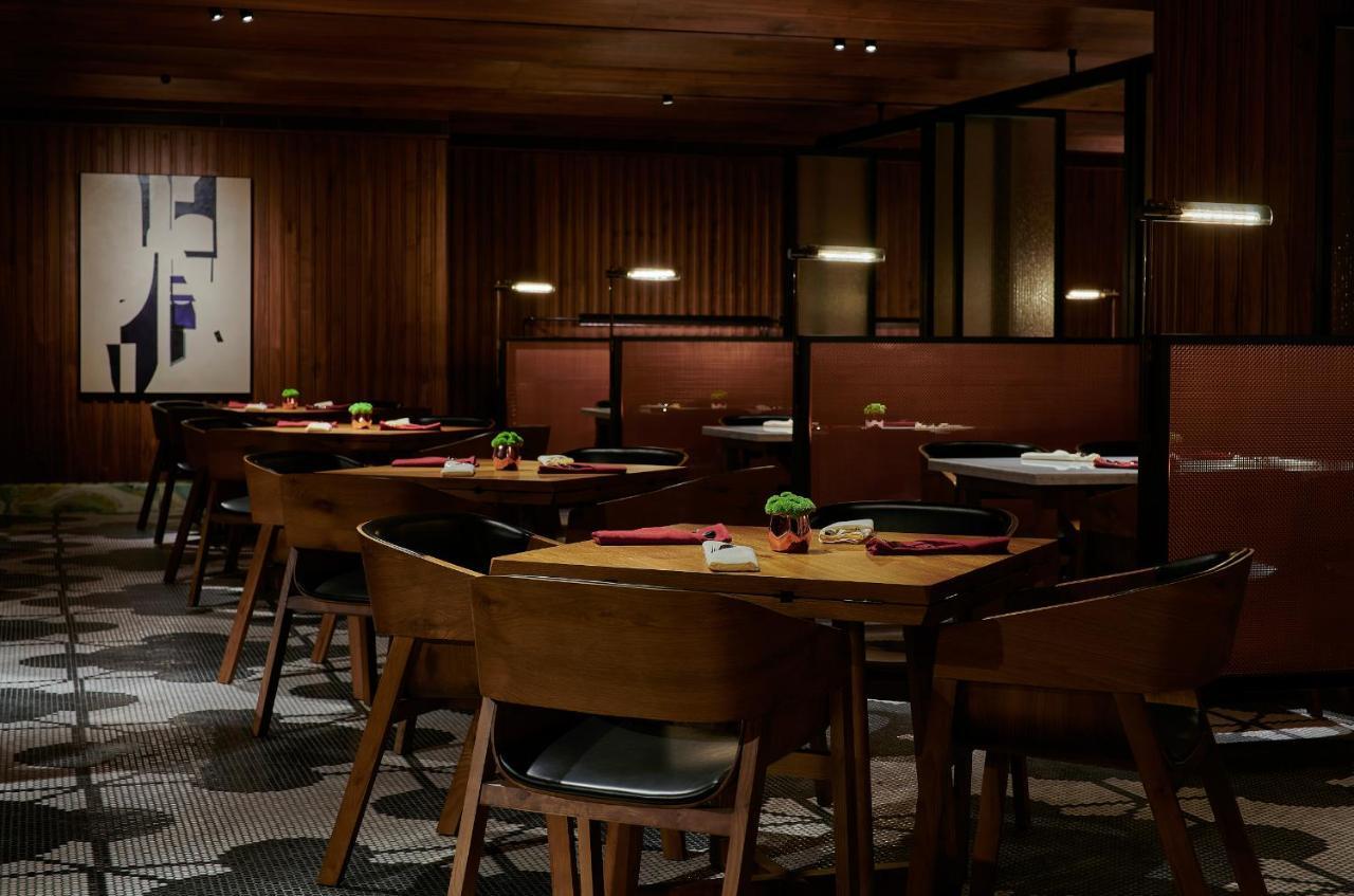 Hotel Mumian Beijing Daxing International Airport, Part Of Hyatt Exterior foto Interior of the restaurant